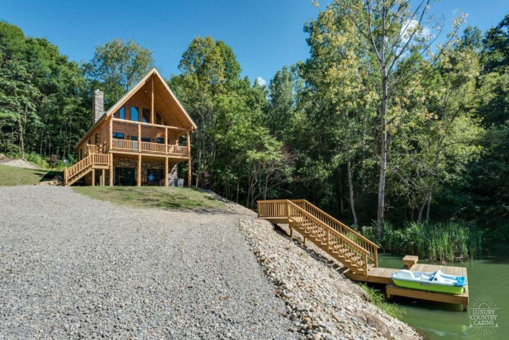 Coschocton Hills - 2 Luxury Log Cabins - Lake Coshocton Εξωτερικό φωτογραφία