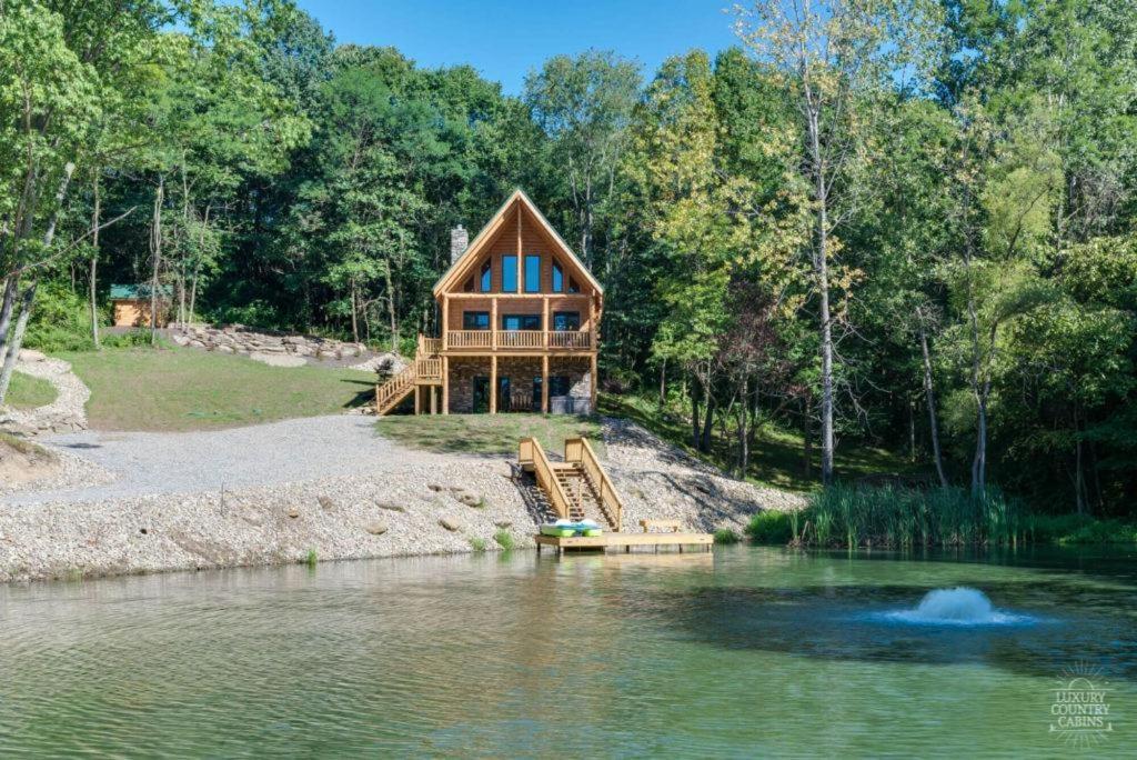 Coschocton Hills - 2 Luxury Log Cabins - Lake Coshocton Εξωτερικό φωτογραφία