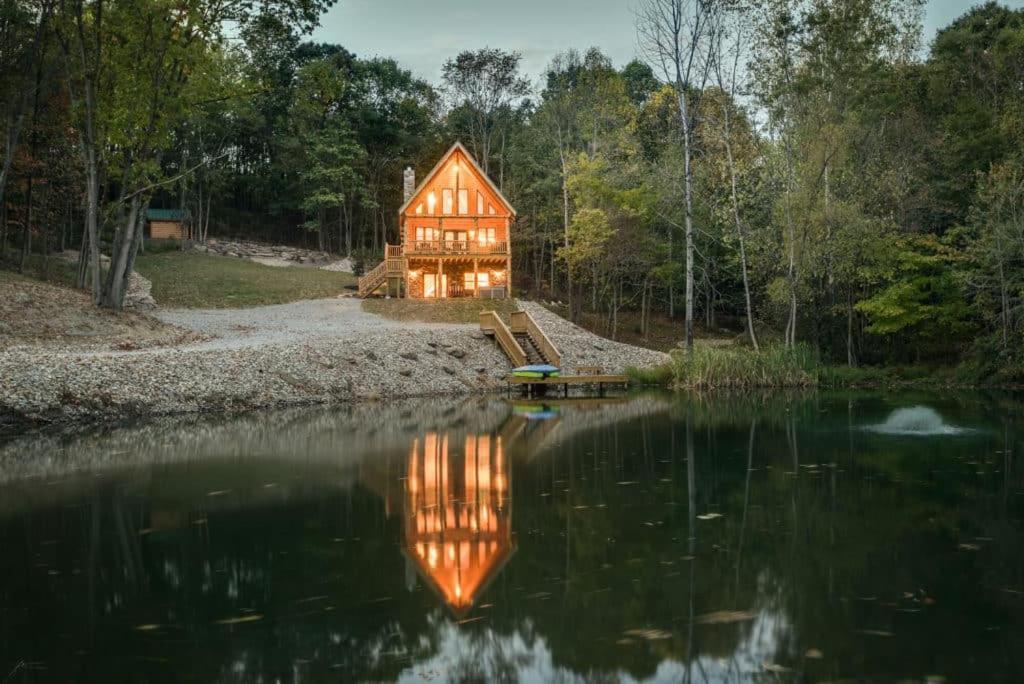 Coschocton Hills - 2 Luxury Log Cabins - Lake Coshocton Εξωτερικό φωτογραφία